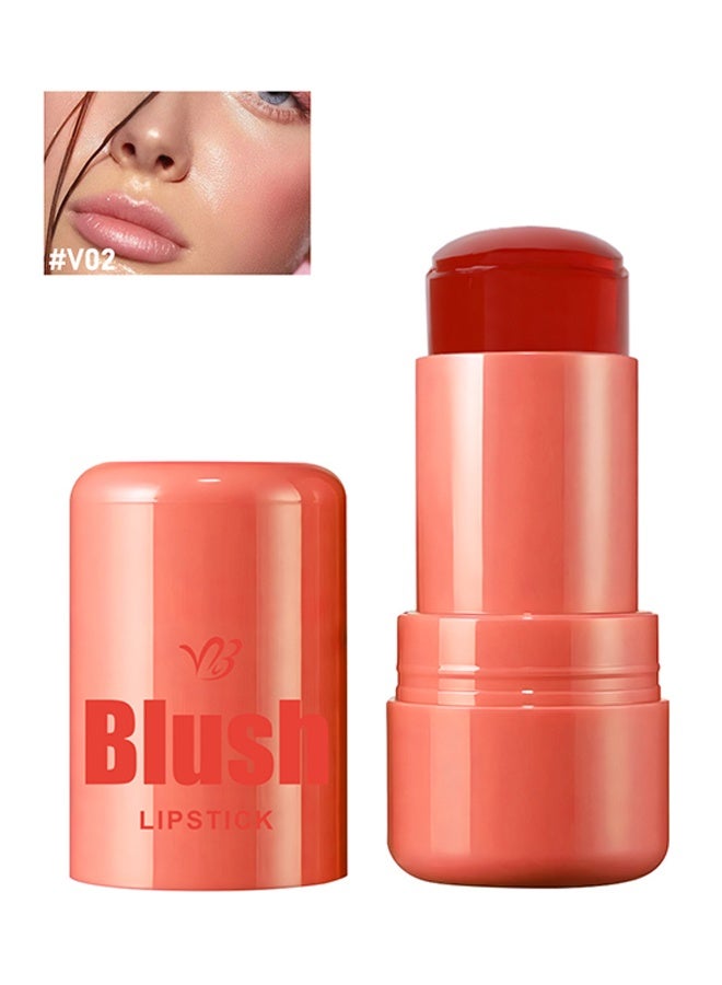 فايبلي أحمر شفاه بلش، قلم أحمر خدود بودرة، تينت جل مائي بارد للشفاه والخدود، قلم أحمر خدود للخدود، قلم جل أحمر خدود، طويل الأمد وغير لاصق، خالٍ من البارابين #01 - Image 1